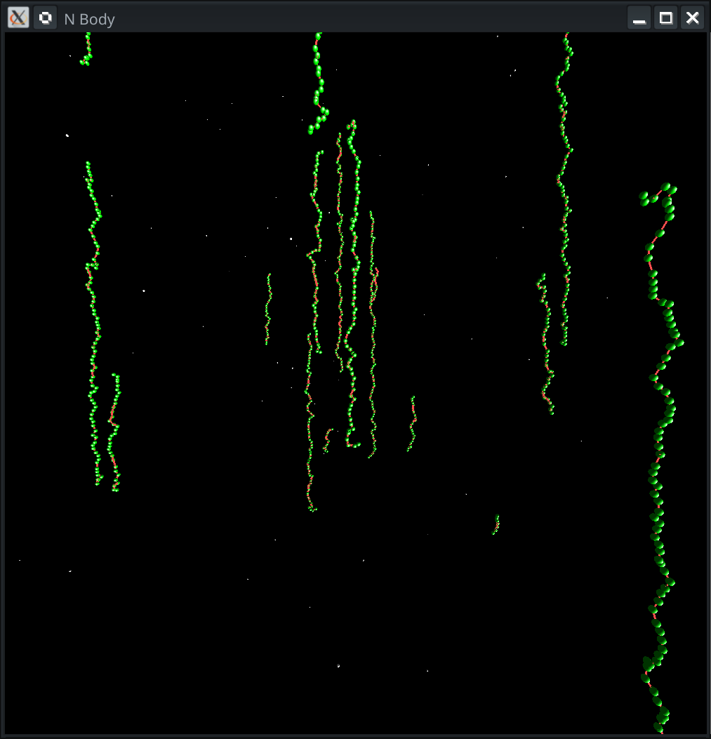 Simulation start frame